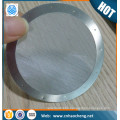 Factory price 3" 3.5" 60 micron stainless steel/bronze coffee filter disc for aeropress